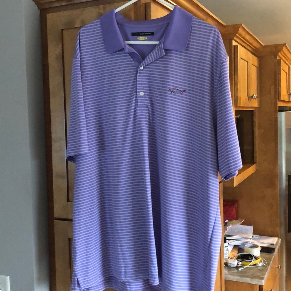 Light purple Greg Norman golf shirt